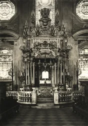 Der Hekhal der alten Synagoge von Livorno